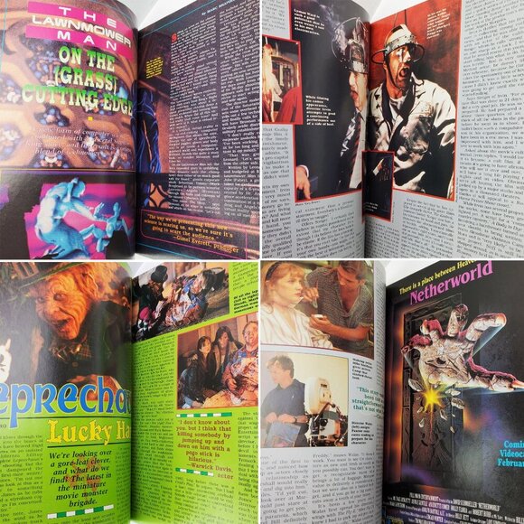 Fangoria Magazine Horror #111 Stephen King Sleepwalkers VTG April 1992 Unread - Picture 6 of 9